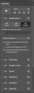 Duplicate Object Illustrator Script - Randomill