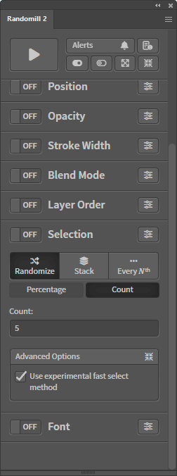 Random Select Illustrator Script - Randomill